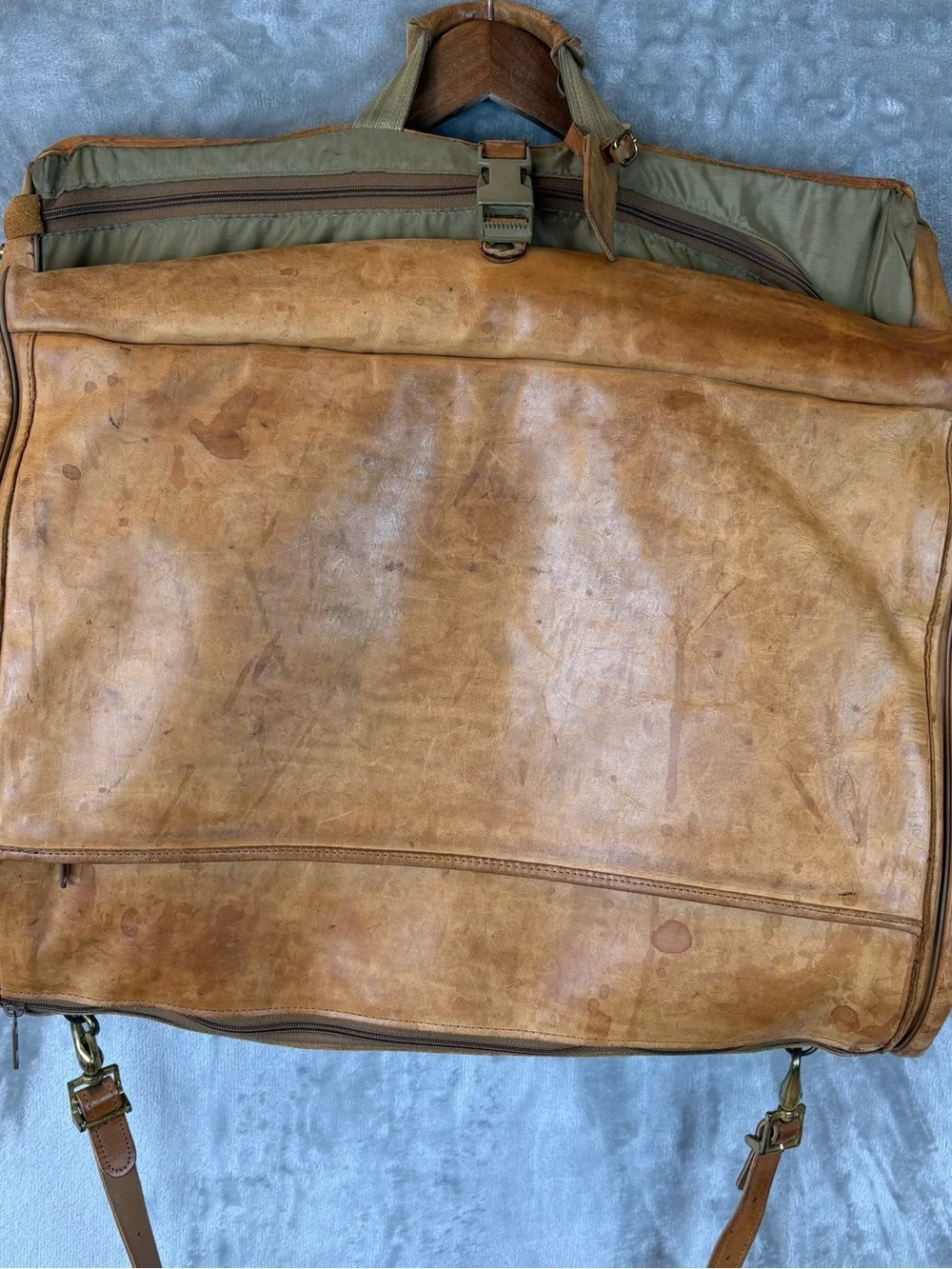 Vintage Hartmann All-Belting Leather Garment Bag